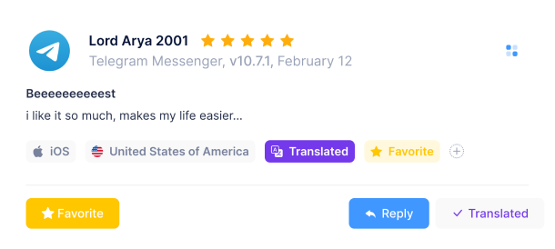 Automatic Review Responses